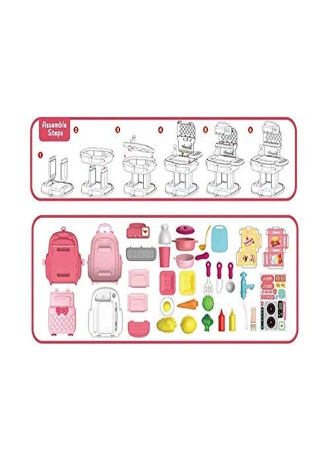 TWISHA ENTERPRISE Kitchen Set for Kids Girls Toys | Kids Toys for Girls (36 Piece Kitchen Set) - Image 4